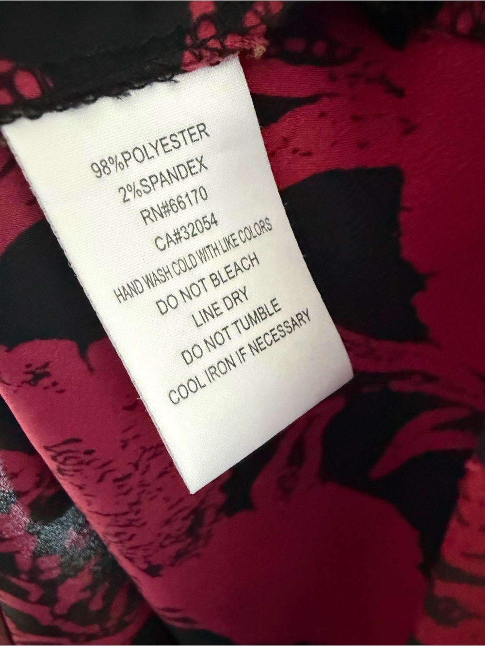 Anthropologie Yaya Nom de Plume Floral Mini Dress With Pockets in Black Red - Picture 5 of 6